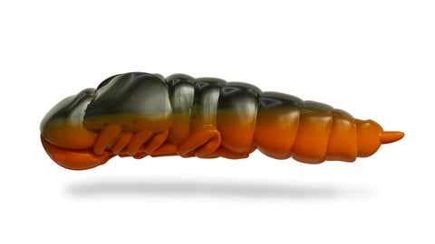 Lively Larva 40mm │ Pumpkin Orange