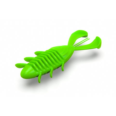 Crawlet 65mm White/Chartreuse